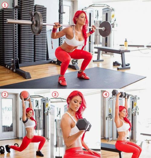 Программа тренировок для девушек в тренажерном зале на 2 дня. Двухдневная программа тренировок для девушек
