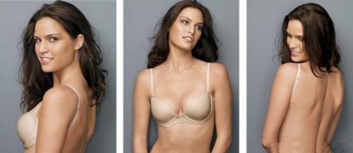 Какие аксессуары можно добавить к платью с голой грудью. Выбор белья