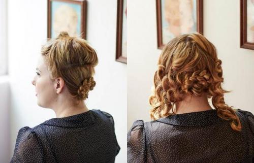 Модные каре без стрижки: простой способ с помощью ленты 08