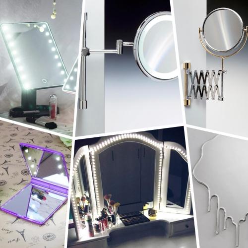 Зеркало с подсветкой обзор. Какие бывают косметические зеркала