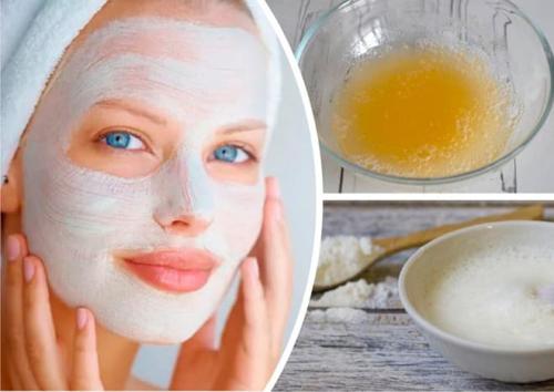 Маска для лица с желтком и крахмалом. Целебные свойства крахмала в масках для лица от морщин
