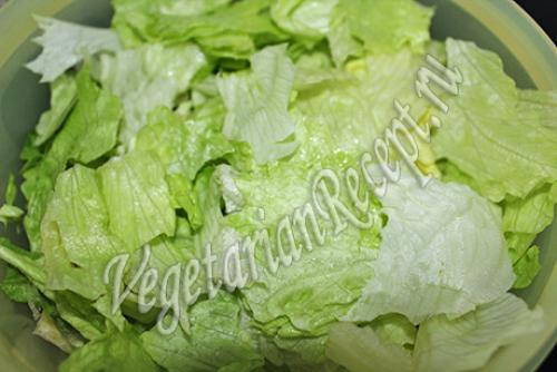 Существует ли вегетарианская версия салата Цезарь Энди Шеф. Вегетарианский салат “Цезарь”