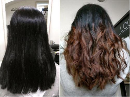 Как смыть черную краску с волос. Как вывести черный цвет волос в домашних условиях, техника, фото и отзывы 05