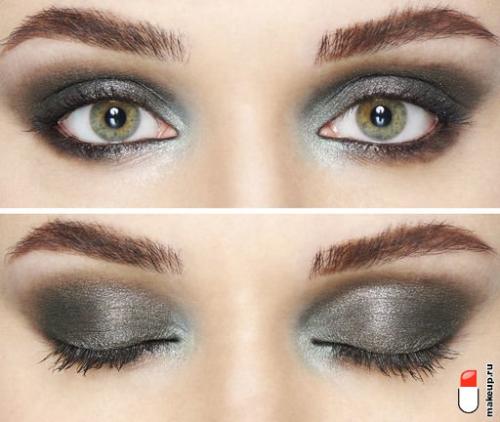 Макияж под пудровое платье. Макияж к бежевому платью: оттенки и техники