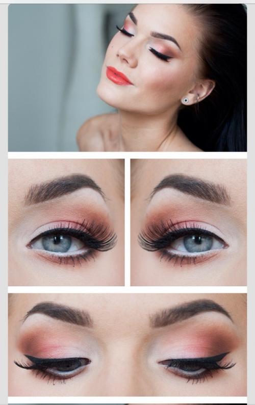 Макияж под розовое платье пошагово. Правила подбора макияжа под розовое платье, советы визажистов