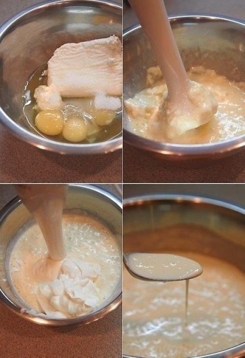 Творожник а-ля чизкейк с двойной глазурью. 05 Творожник а-ля чизкейк с двойной глазурью. 05