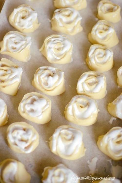 Печенье Розочки. Это печенье моя тётя пекла, практически еженедельно. 04 Печенье Розочки. Это печенье моя тётя пекла, практически еженедельно. 04