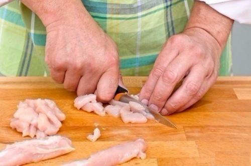 Куриное Филе в сливках с перцем. 02