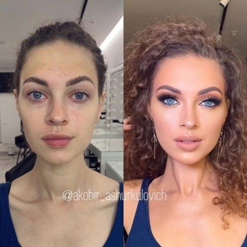 Этого Акобир ашуркулович - он всемирно известный визажист. 06