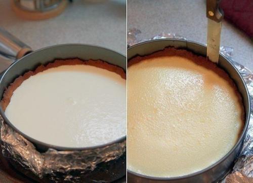 Творожник а-ля чизкейк с двойной глазурью. 06 Творожник а-ля чизкейк с двойной глазурью. 06