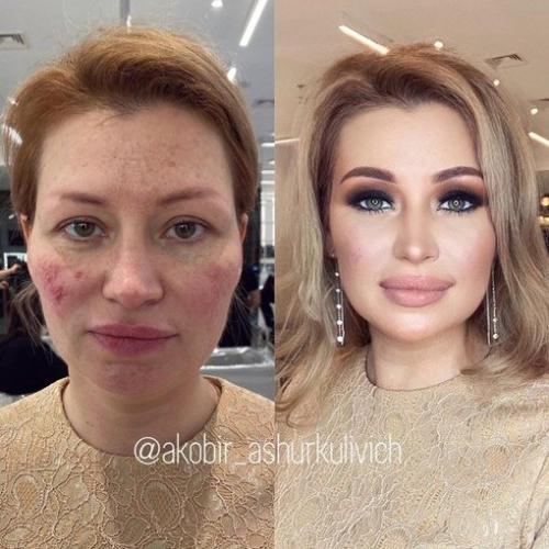 Этого Акобир ашуркулович - он всемирно известный визажист. 04