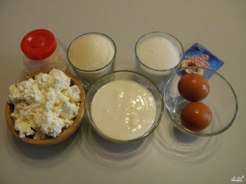 Манник на сметане. Ингредиенты: 01 Манник на сметане. Ингредиенты: 01