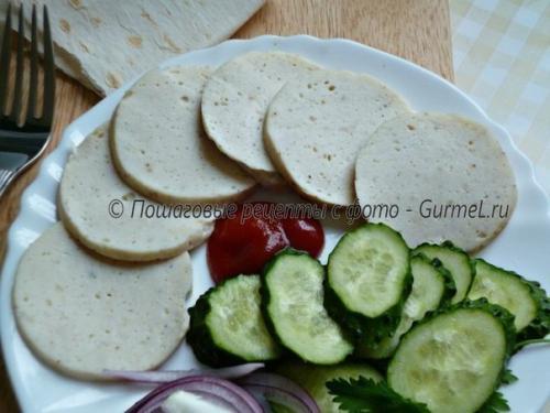 Колбаса в кружке (домашняя, варёная). 09 Колбаса в кружке (домашняя, варёная). 09