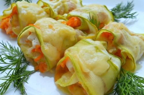 Топ - 6 рецептов кабачковых рулетиков. 01 Топ - 6 рецептов кабачковых рулетиков. 01