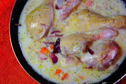 Тушеные куриные голени. 05 Тушеные куриные голени. 05