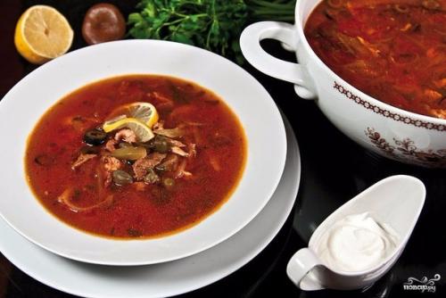 Солянка мясная? Ингредиенты: Солянка мясная? Ингредиенты: