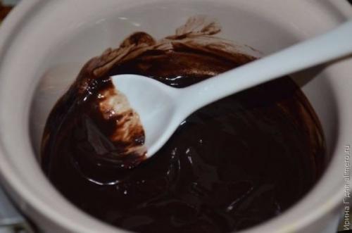 Шоколадный соус для блинов и не только. 01