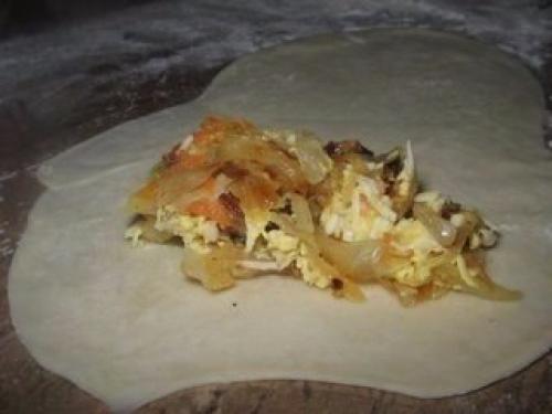 Супер - пирожки с капустой. 04