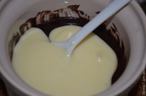 Шоколадный соус для блинов и не только. 04
