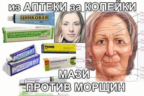 Мази против морщин. | Школа красоты