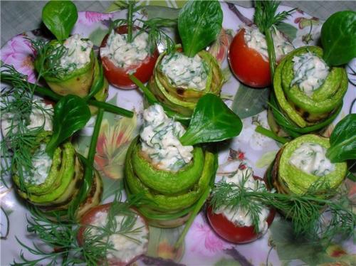 Топ - 6 рецептов кабачковых рулетиков. 03 Топ - 6 рецептов кабачковых рулетиков. 03