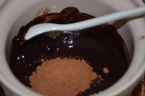 Шоколадный соус для блинов и не только. 02