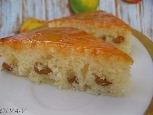 Манник с изюмом. Манник с изюмом.