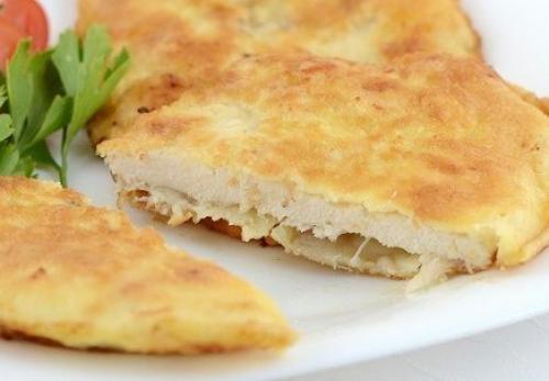 Куриные отбивные в кляре.