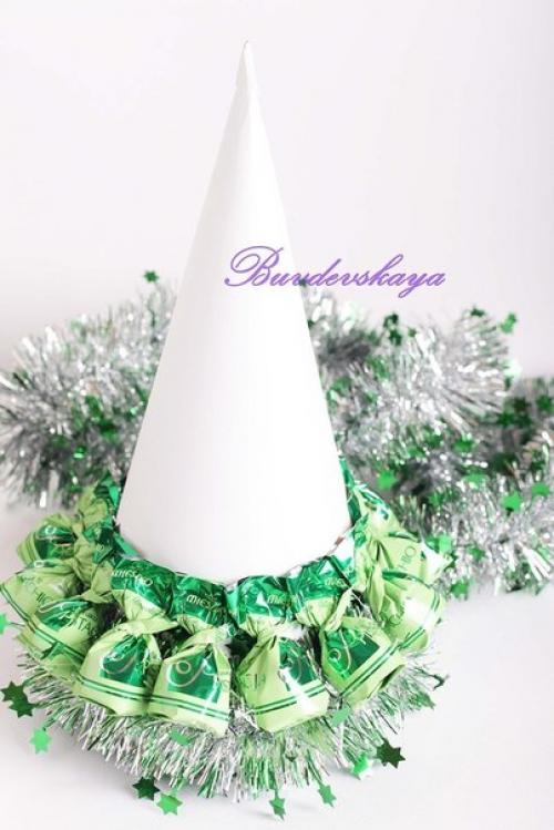 Мастер - класс Елка ИЗ Конфет. 05