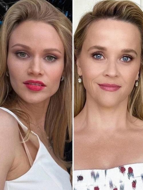 В Москве живет 34-летняя актриса Марина Доможирова, которая удивительно напоминает голливудскую звезду риз уизерспун. 05