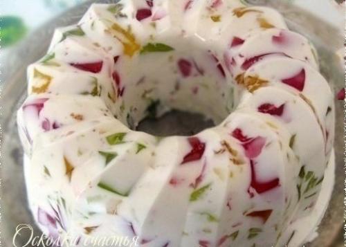 Десерт Осколки Счастья (желейный). 04