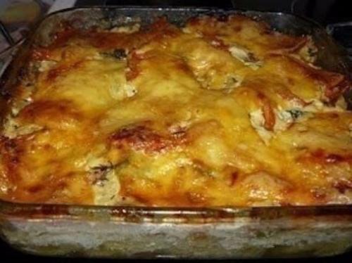 Обалденная вкусная запеканка картофельная с рыбкой. 04 Обалденная вкусная запеканка картофельная с рыбкой. 04