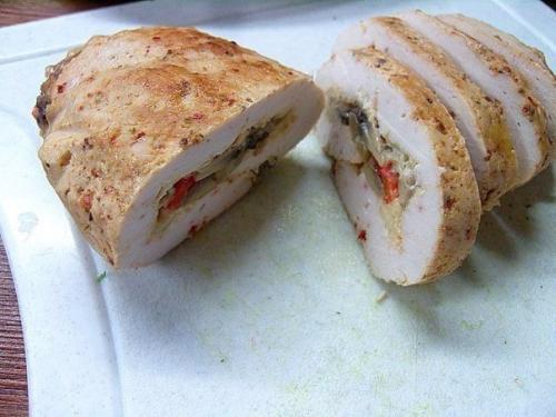 Куриные рулетики с грибами. 01 Куриные рулетики с грибами. 01