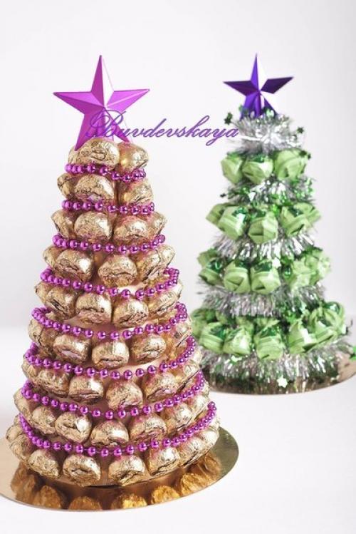 Мастер - класс Елка ИЗ Конфет.