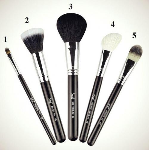 5 необходимых кистей для лица: