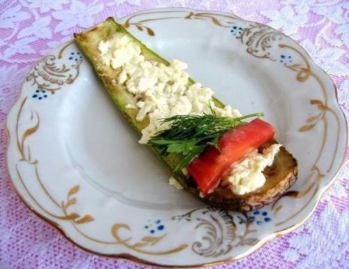 Рулетики из кабачков с плавленым сыром. 05 Рулетики из кабачков с плавленым сыром. 05