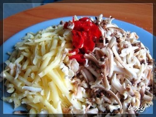 Острая свинина с сыром и грибами в духовке. 03 Острая свинина с сыром и грибами в духовке. 03