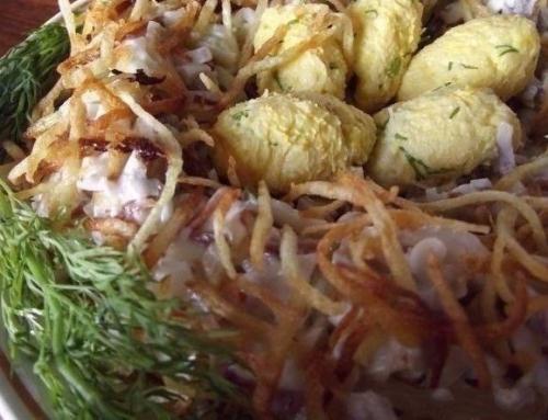 Салат Гнездо Глухаря. 08