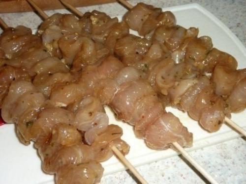 Шашлык из курицы в духовке. 02 Шашлык из курицы в духовке. 02