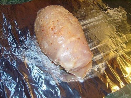 Куриные рулетики с грибами. 03 Куриные рулетики с грибами. 03