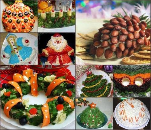Топ 10 - новогодних салатов!  