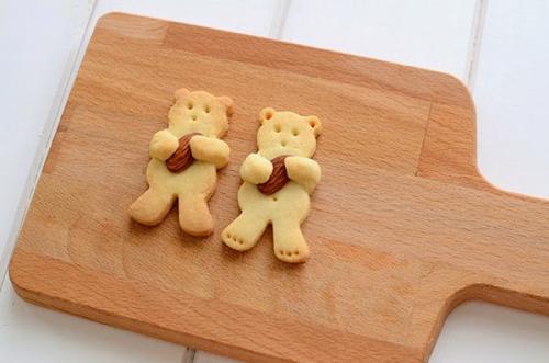 Имбирное печенье Мишки с Орешками. 01