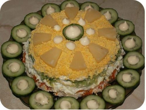 Салат Нежное Облако. Салат Нежное Облако.