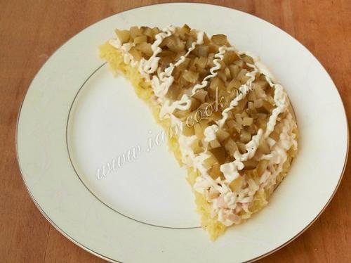 Салат Апельсиновая Долька. 05 Салат Апельсиновая Долька. 05