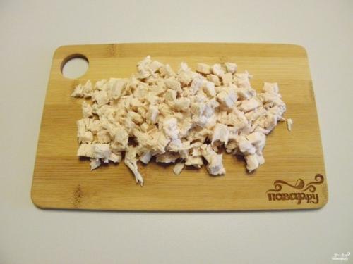 Салат новогодний Ёлочка. 04