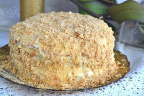 Торт Наполеон на сковороде. Торт Наполеон на сковороде.