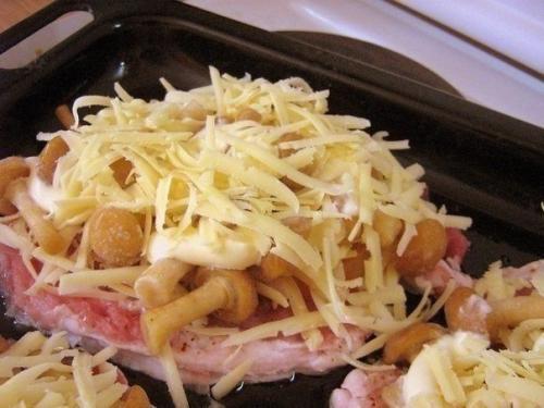 Мясо по-купечески с грибами. 03 Мясо по-купечески с грибами. 03