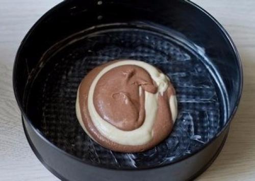 Пирог Зебра.  Ингредиенты (на форму 21-26 см: 02 Пирог Зебра.  Ингредиенты (на форму 21-26 см: 02