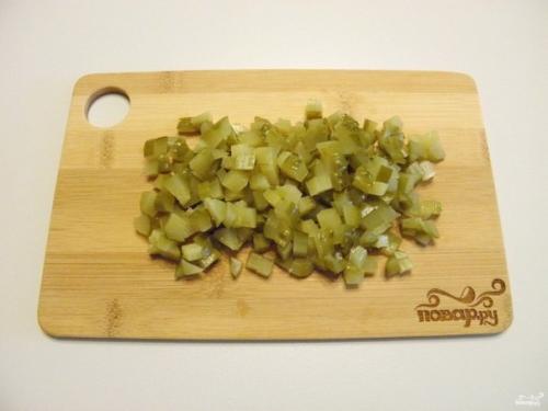 Салат новогодний Ёлочка. 03