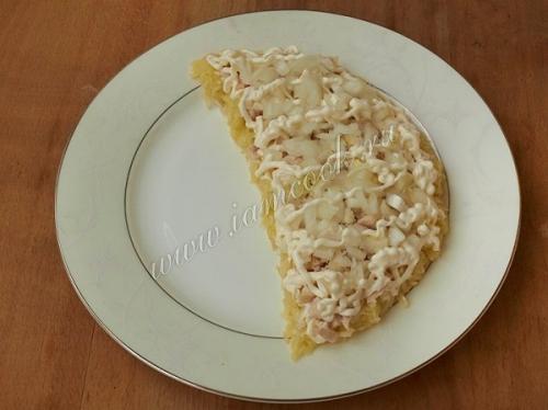 Салат Апельсиновая Долька. 04 Салат Апельсиновая Долька. 04